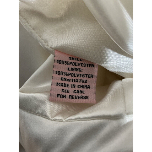 Womans Philip DeCaprio White With Gold Stripe Halter Fit N Flare Midi Dress 4 - Picture 4 of 9